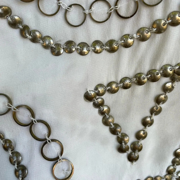 Haute Hippie embellished silk blouse, size small - Picture 10 of 13